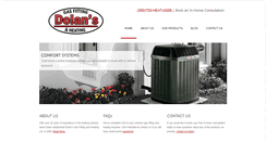 Desktop Screenshot of dolansheating.com